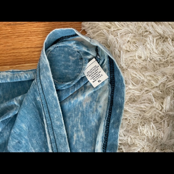 COPY - Affliction blue short sleeve shirt, Men’s size XL - Picture 3 of 3